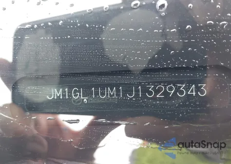 2018 Mazda Mazda6 Sport z USA, uszkodzony, nr VIN JM1GL1UM1J1329343